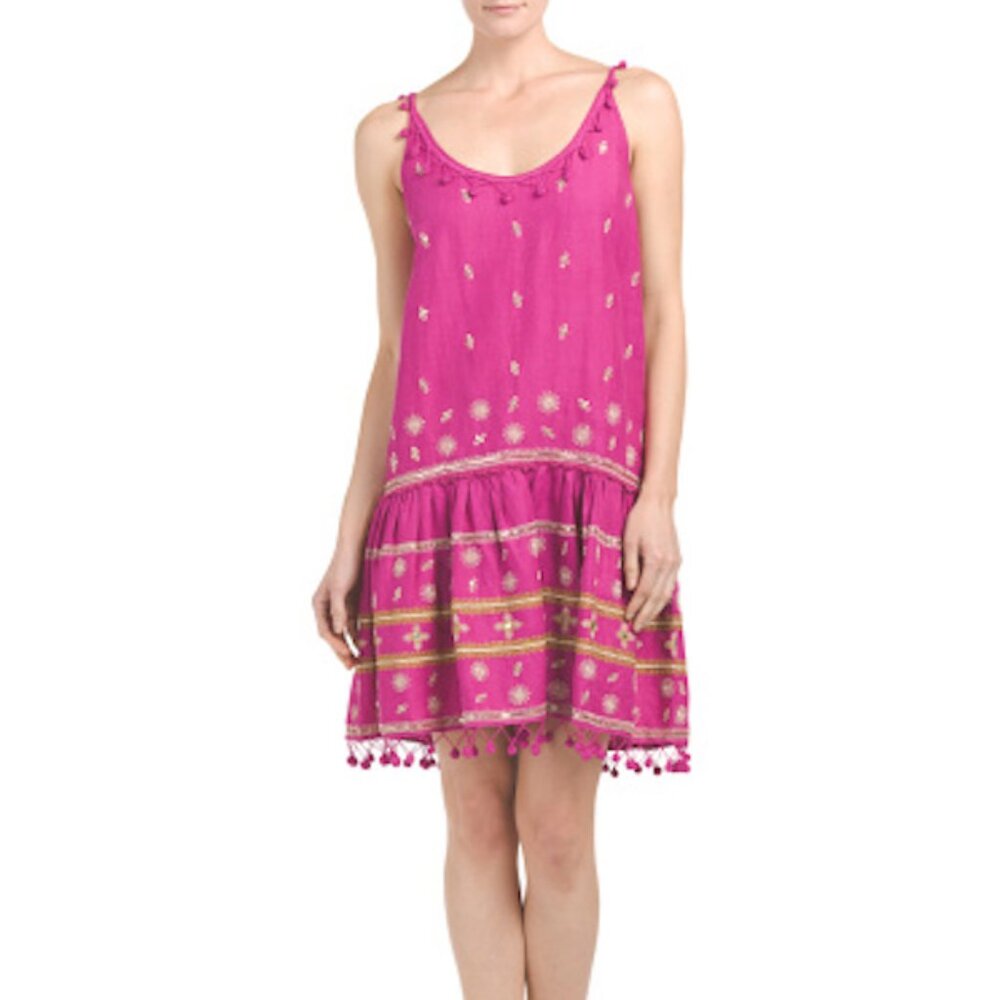 Calypso St. Barth Zulema Linen Dress